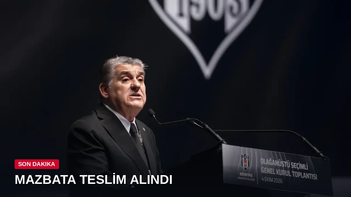 Beşiktaş'ta Serdal Adalı mazbatasını alarak göreve devam ediyor