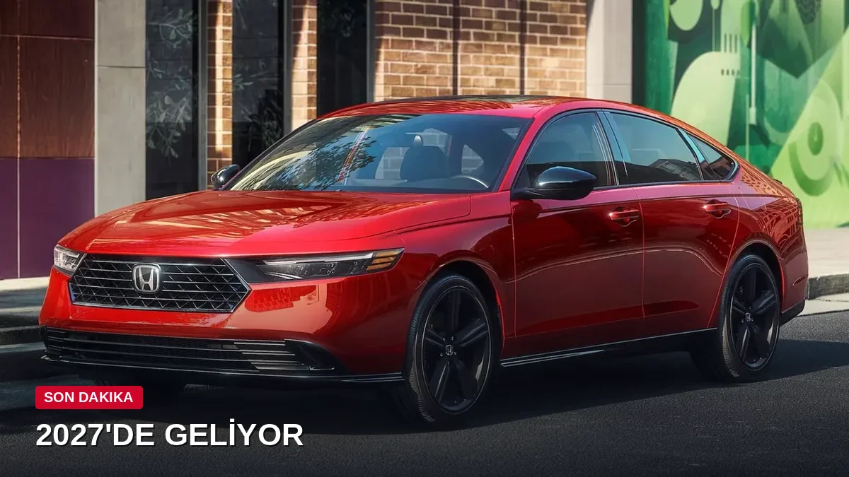 Honda tarih verdi: 2027'de sahneye çıkıyor! Ortalığı sallayacak