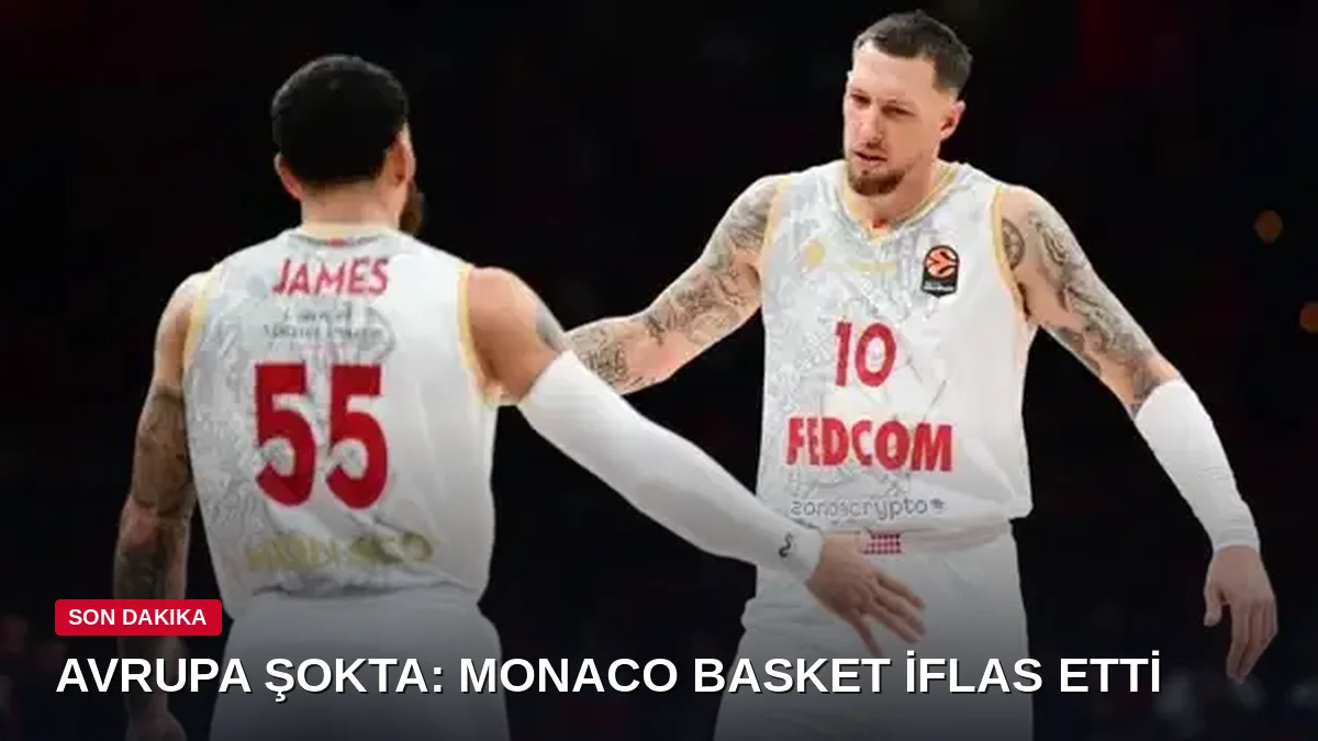 EuroLeague'de iki kez Final Four oynayan Monaco Basket iflas etti