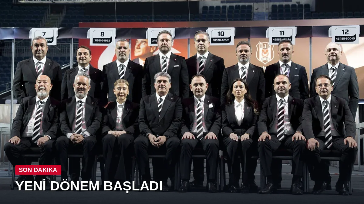 Beşiktaş'ta Yeni Dönem Resmen Başladı: Serdal Adalı Mazbatasını Aldı