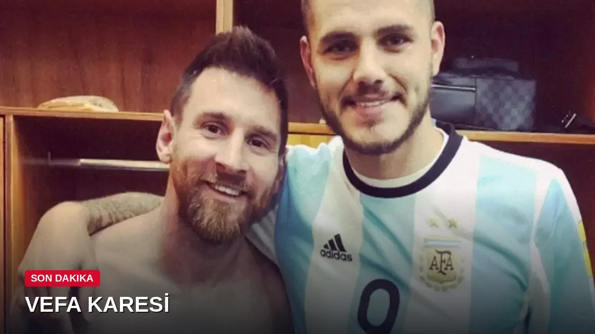 Icardi'den Messi'ye duygusal veda: 'Basitçe. Teşekkürler Lionel'