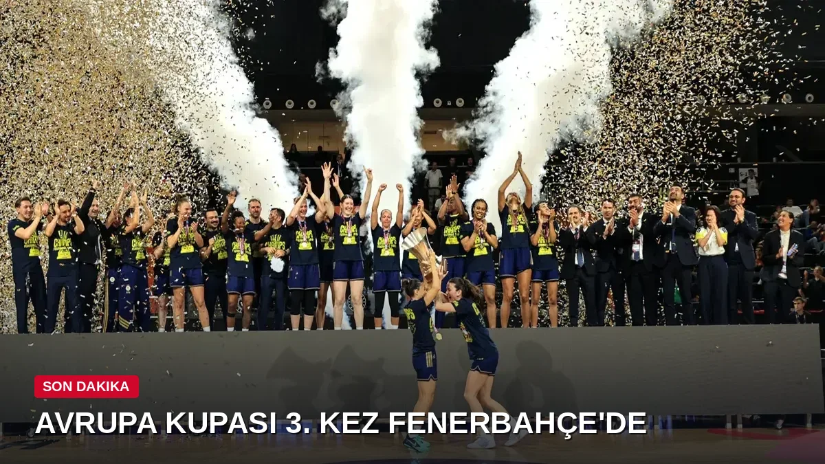 Fenerbahçe Tarfin, Avrupa'nın en büyük kupasını 3. kez kazandı