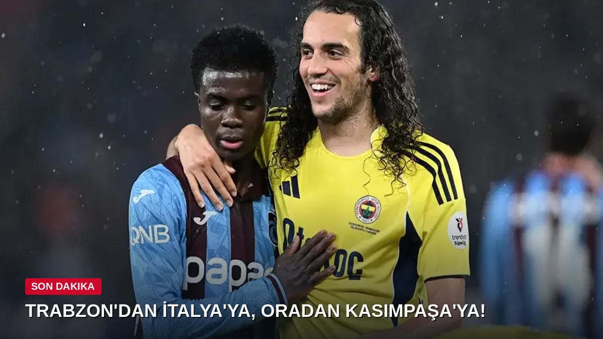 Trabzonspor'dan 30 Milyon Euro'ya Ayrılan Yıldız, Galatasaray'a Geliyor
