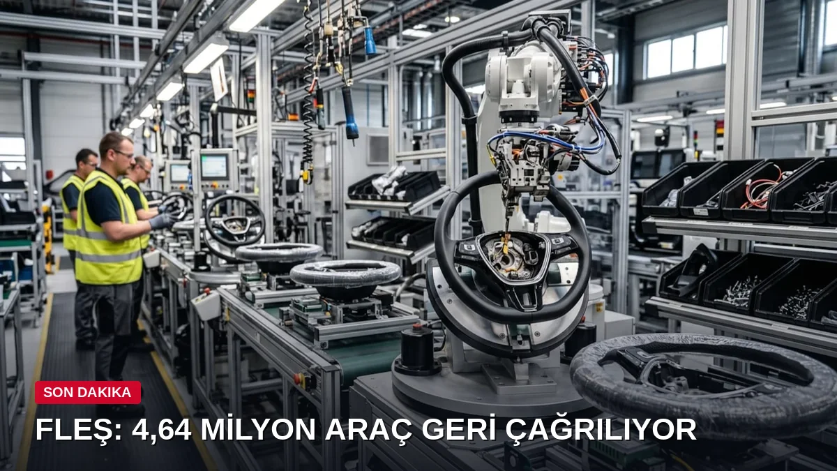 Ünlü otomobil markası 2 yıl sonra direksiyon hatasını kabul etti: 4,64 milyon araç geri çağrılıyor