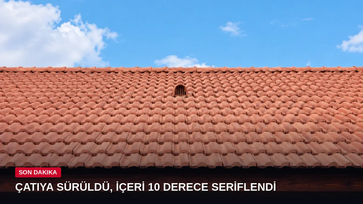 Binaların çatısına sürülen bu özel sıvı, klima faturasını düşürüyor