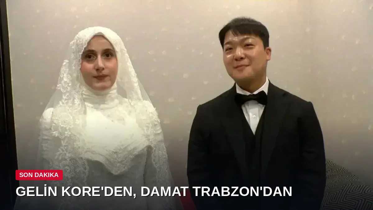 Öğretmen Sümeyra ile Güney Koreli sevgilisi dünyaevine girdi! Müslüman oldu, Trabzonsporlu oldu