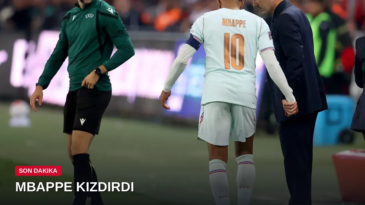 Mbappe'nin Türkiye Maçı Sonrası Davranışları Real Madrid'i Rahatsız Etti!