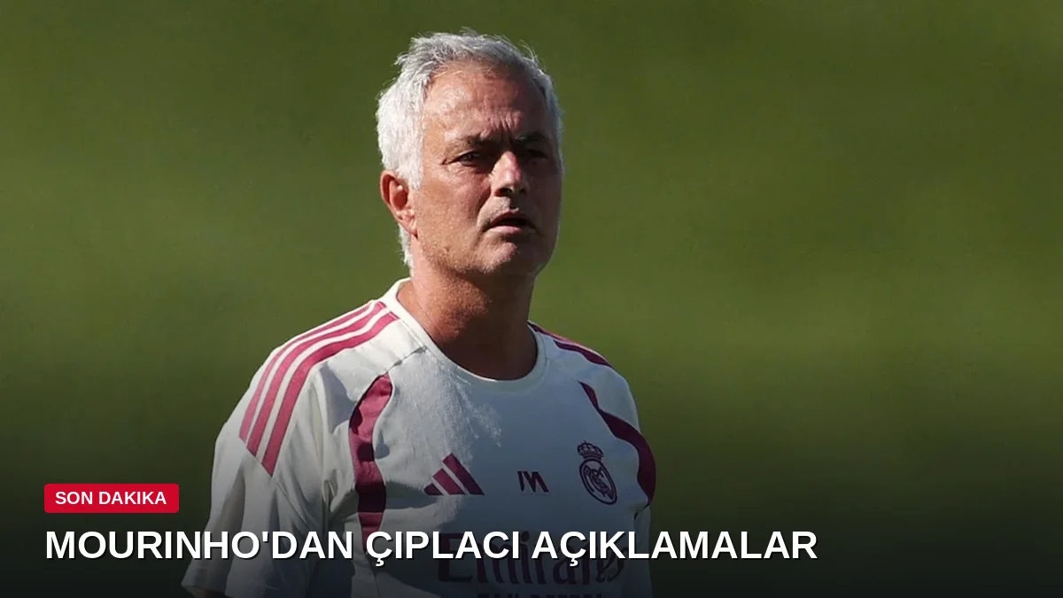Mourinho'dan çok konuşulacak Fenerbahçe ve hakemlerle ilgili çarpıcı sözler