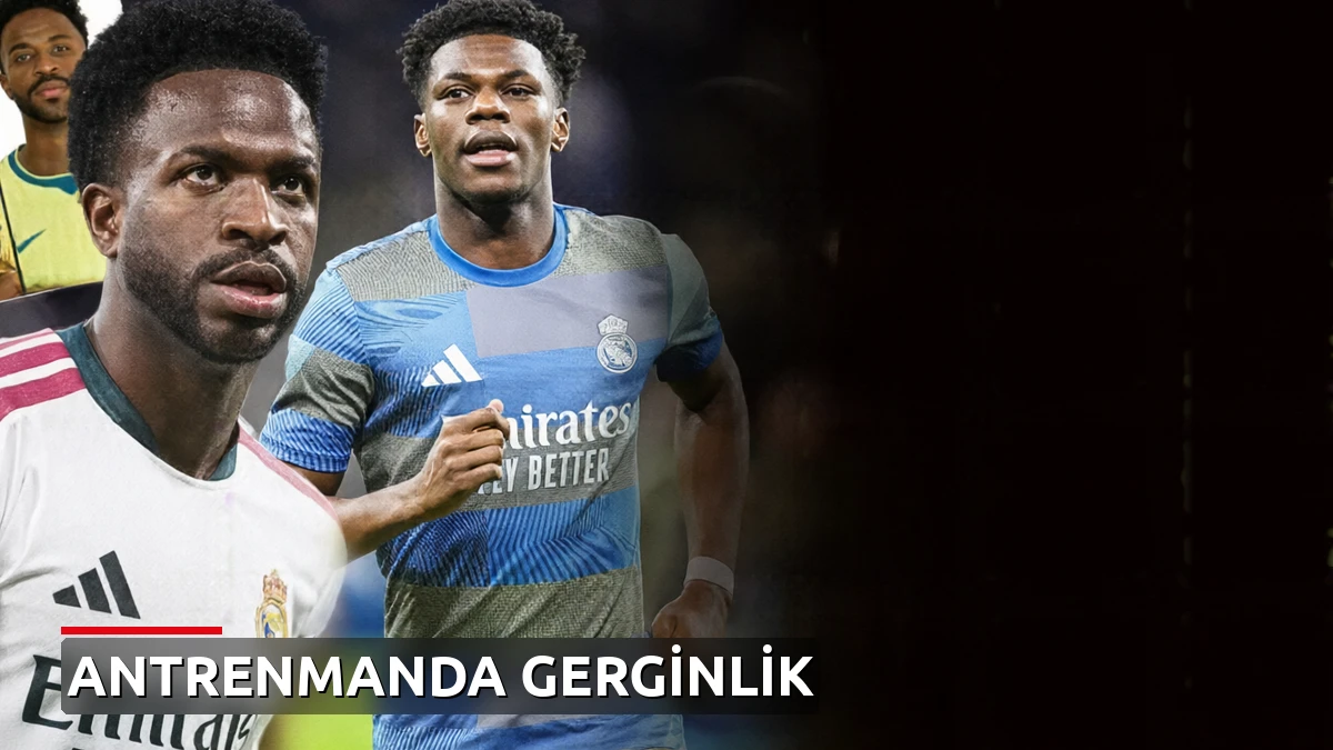 Antrenmanda Gerginlik: Tchouameni, Vinicius'u Delirtti