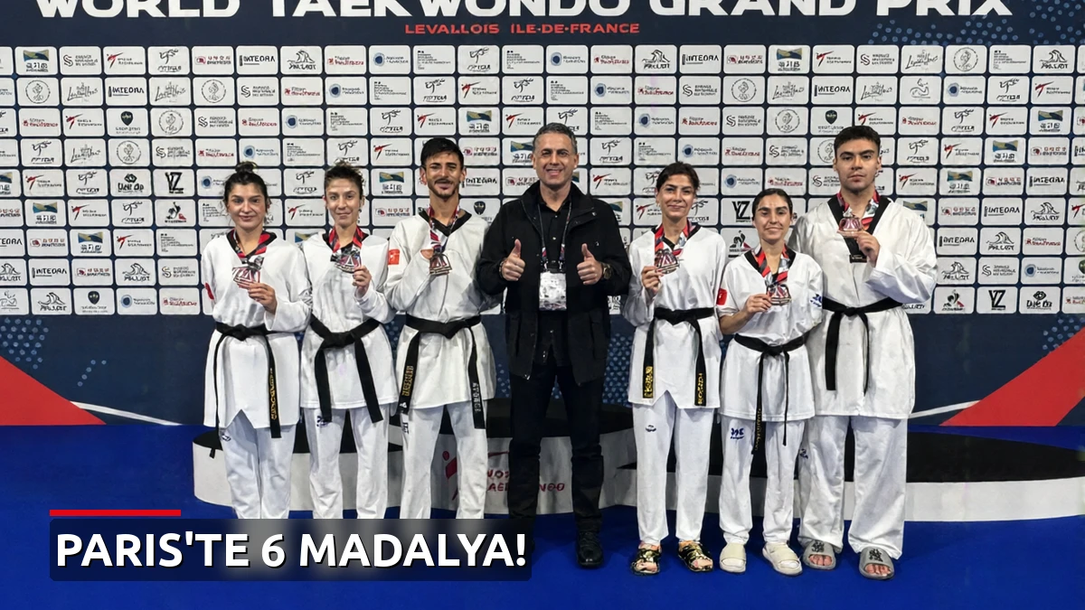 Paris'te Türk sporculardan büyük başarı: 6 madalya!