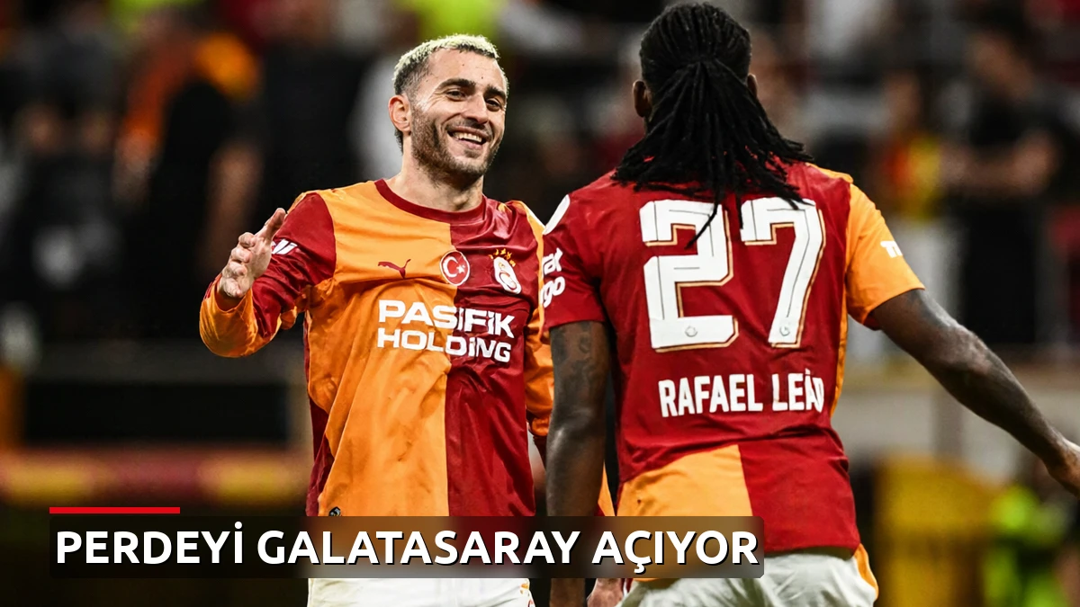 Süper Lig'de Perdeyi Galatasaray Açıyor: Kasımpaşa'yı Ağırlayacak