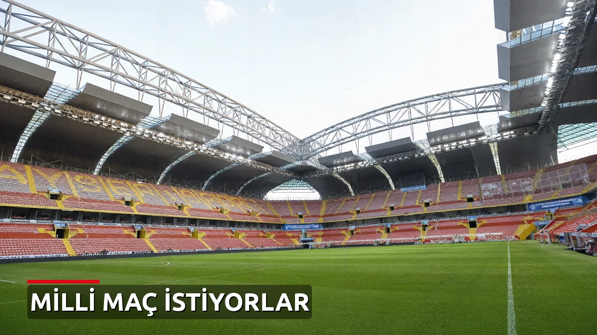 Kadir Has Stadyumu yenilendi! Milli maç için hazır