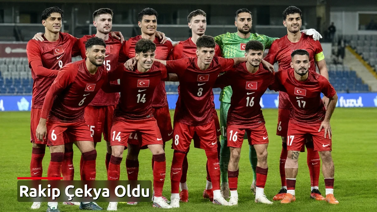 Ümit Milli Takım'ın play-off rakibi belli oldu: Çekya