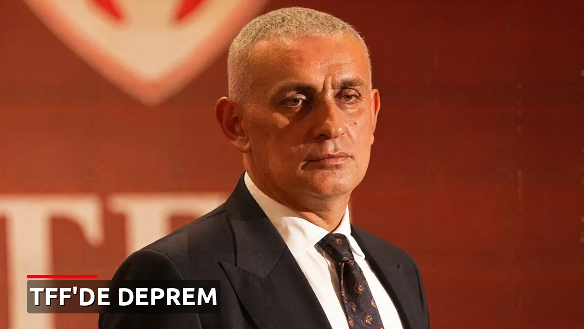 TFF'de tarihi restleşme: Hacıosmanoğlu kararını verdi, 5 yönetici istifa etti