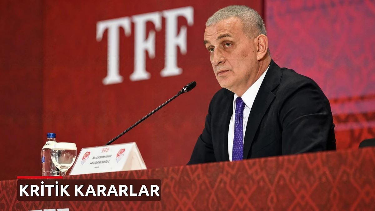 TFF kritik toplantısı sonuçlandı: 6 istifa ve Montella kararı