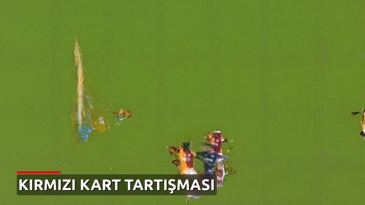 Rams Park'ta kırmızı kart tartışması: Emre Belözoğlu çıldırdı!