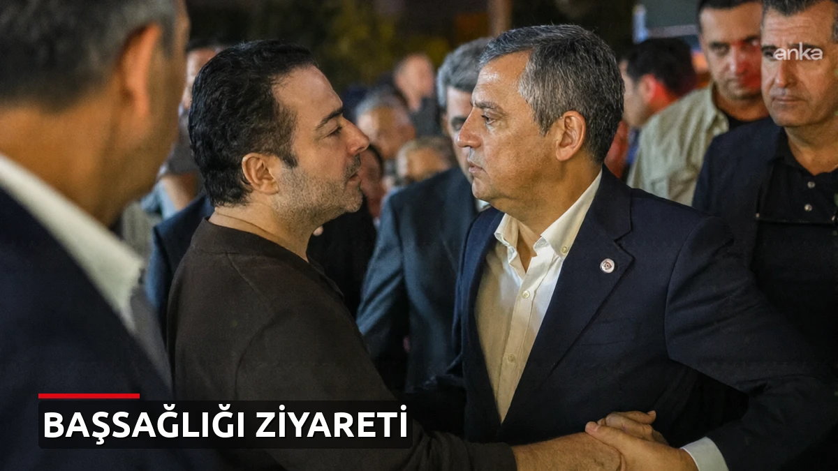 Özgür Özel, kızını kaybeden Atilla Taş'ı taziye ziyaretinde bulundu