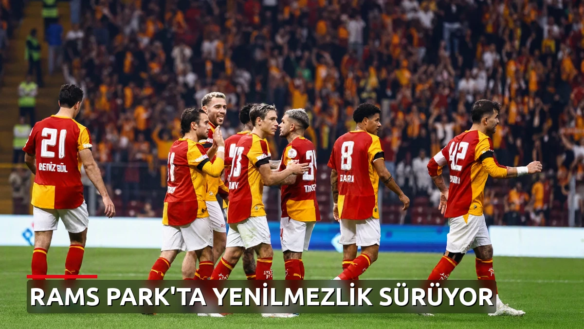 Rams Park'a giren çıkamıyor! Galatasaray'dan 39 maçlık çılgın seri
