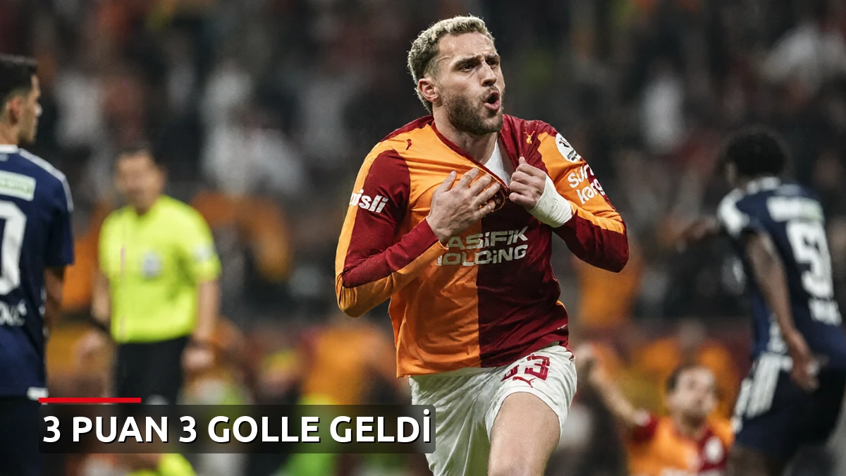 Kasımpaşa Galatasaray'ı zorladı ama Aslan 3 puanı 3 golle aldı